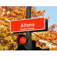 9856_9628 Stadtteilschild Altona - Bezirk Altona. | 
